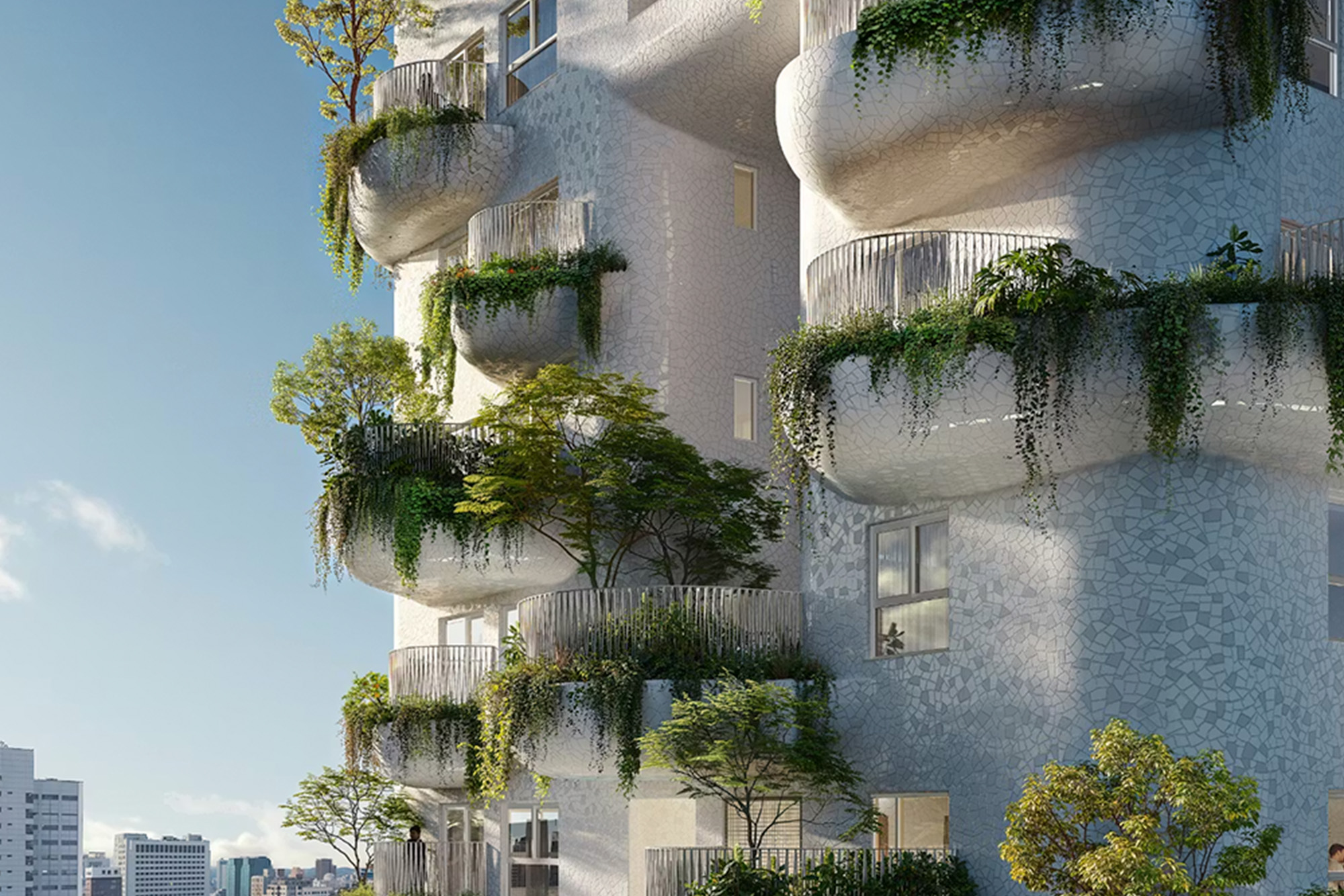 Een eerbetoon aan de lokale architectuur