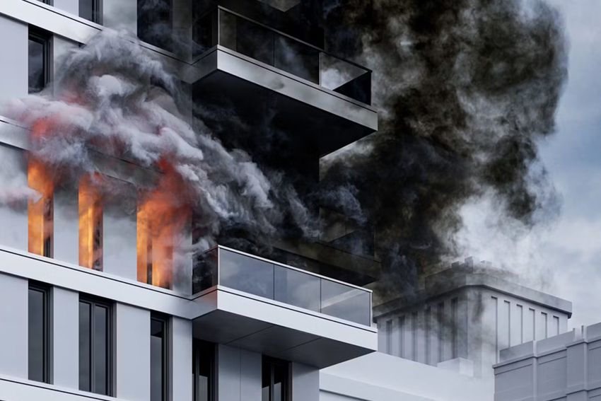 Branduitbreiding vertragen begint in de gevel