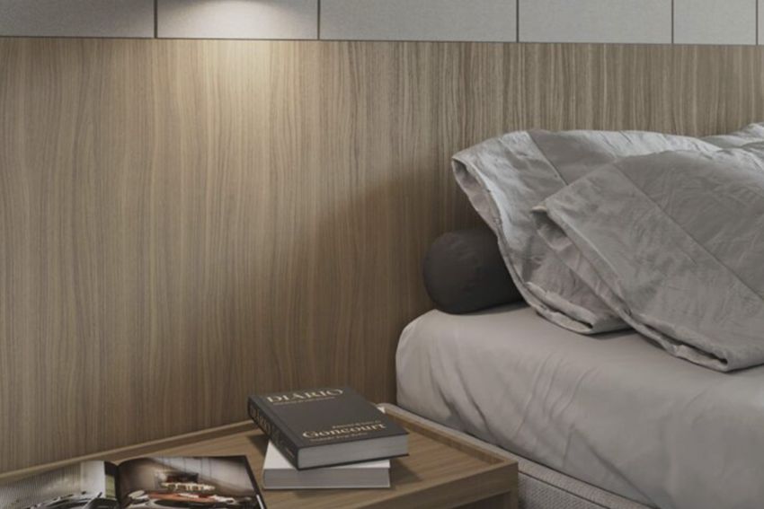 DecoLegno breidt notenhoutcollectie uit met drie nieuwe Poro Noce-decors