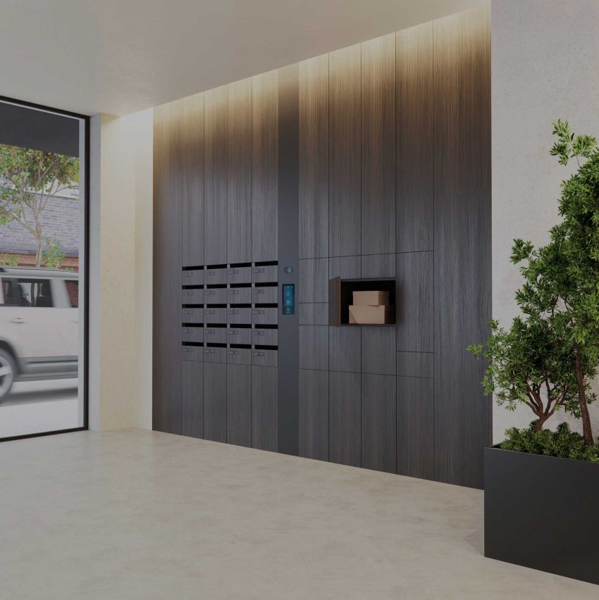 eSafe Wall in élke afwerking dankzij Techpack