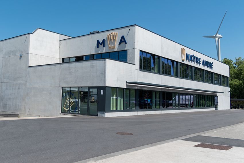 Hoe Maître André 40 % energiebesparing behaalde met DucoSun zonwering