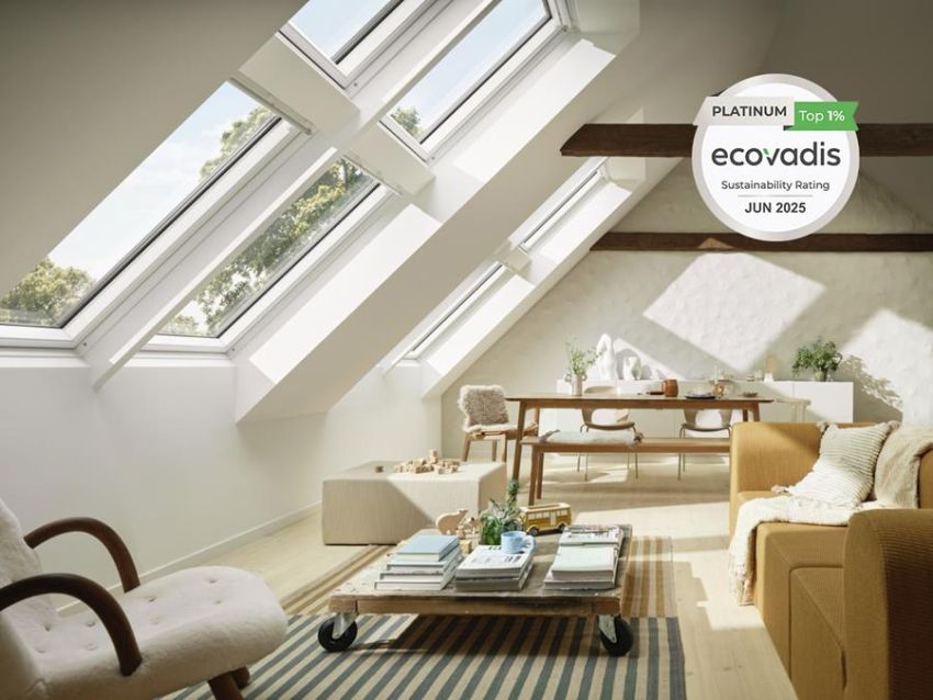 VELUX® Group in de top 1% van bedrijven wereldwijd voor zijn duurzaamheidsinvesteringen