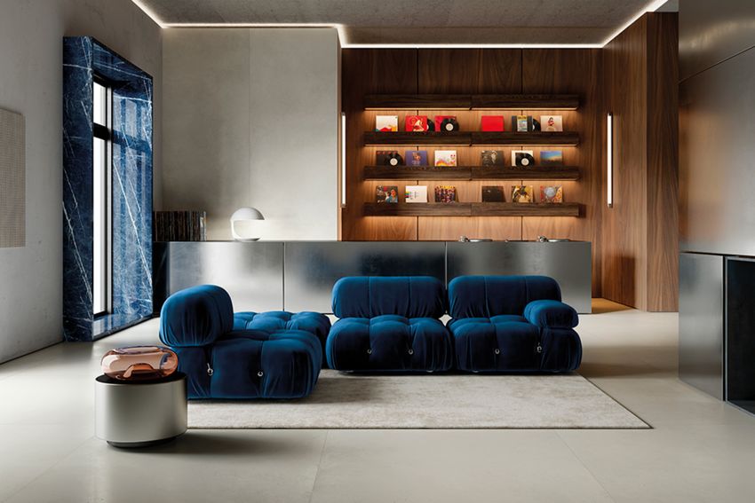 Mūra van Ariostea: de essentie van beton tussen stevigheid en lichtheid