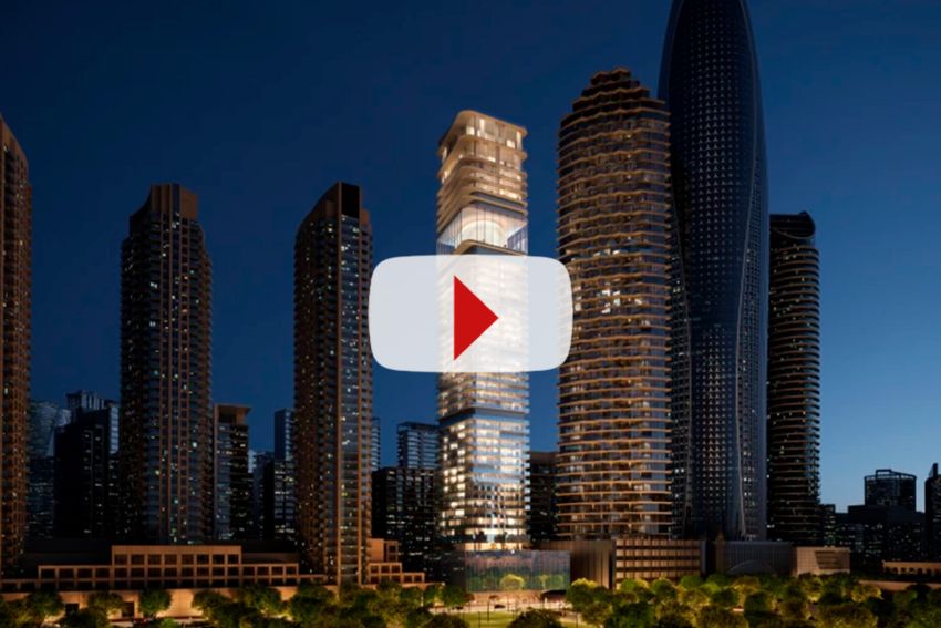 MVRDV ontwerpt 'ingetogen' hotel- en woontoren in Dubai van meer dan 200 meter hoog