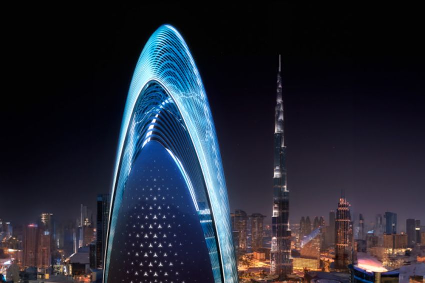 Mercedes-Benz bouwt eerste skyscraper in Dubai