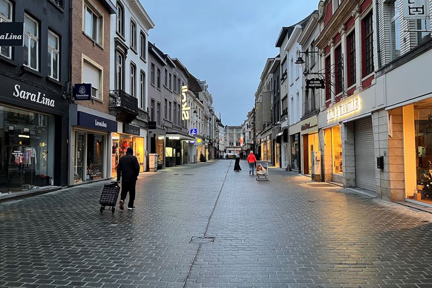 Optimale buffering en afvoer voor vernieuwde winkelwandelstraat in Aalst