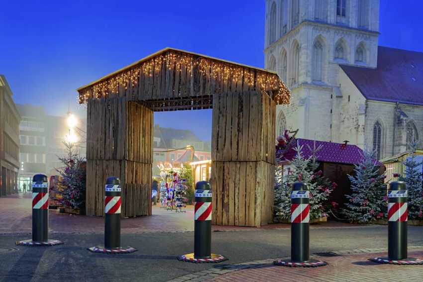 OktaBlock van Hörmann, de ideale voertuigbarrière voor evenementen ​ 