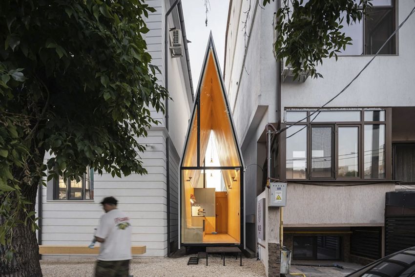 Een piepklein café in Boekarest