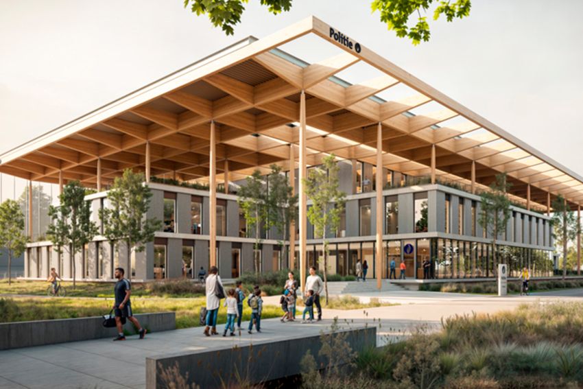 Toekomstgericht en duurzaam politiehuis