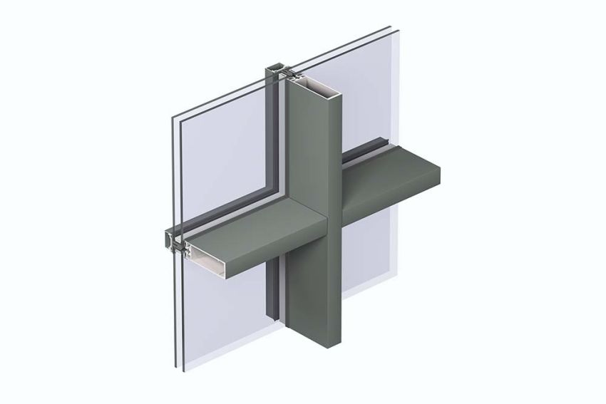 Reynaers Aluminium toont de ultraslanke vliesgevel SlimWall 35 op Architect@Work Kortrijk