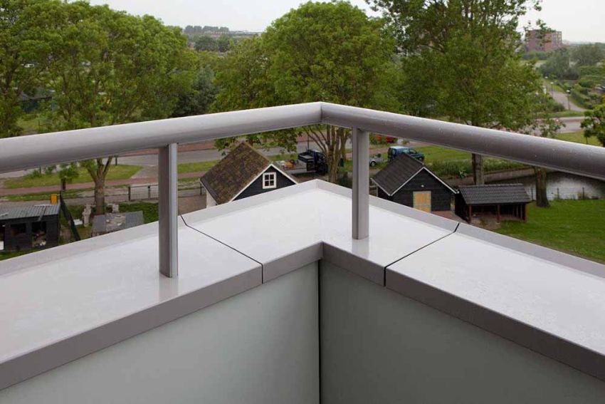 Aluminium is breed toepasbaar op het dak