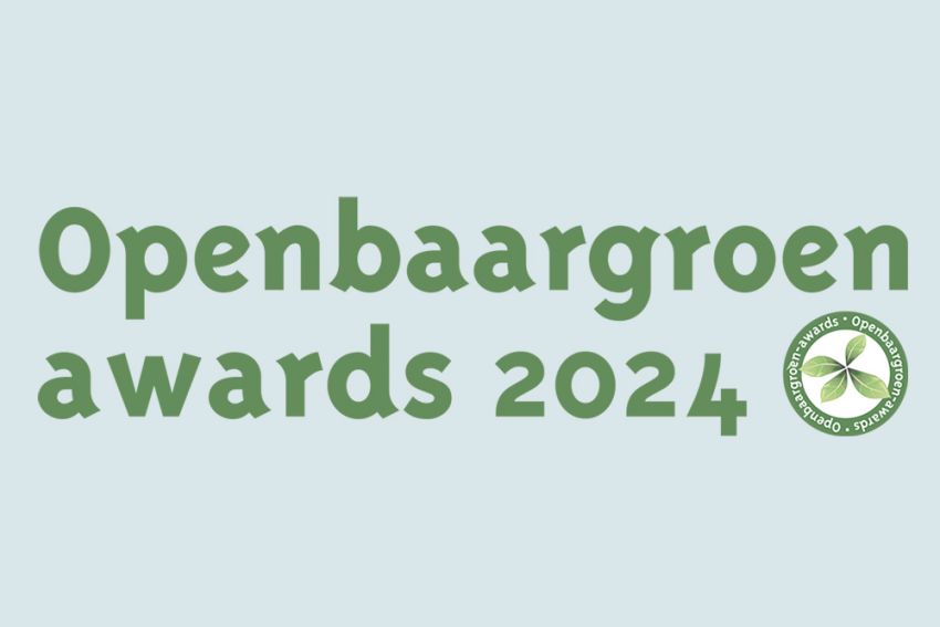 Openbaargroen Awards 2024: inschrijven tot 30 april