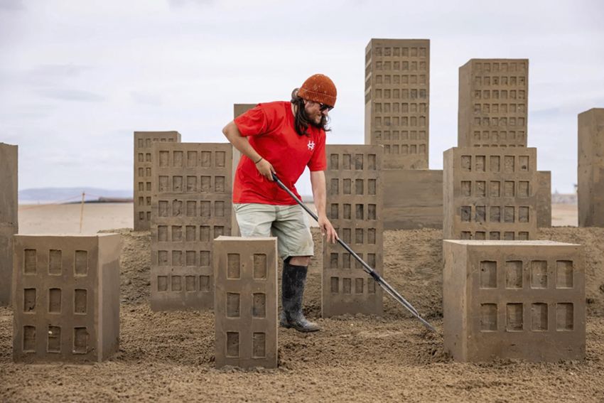 Dodelijk saaie zandkastelen met een verhaal