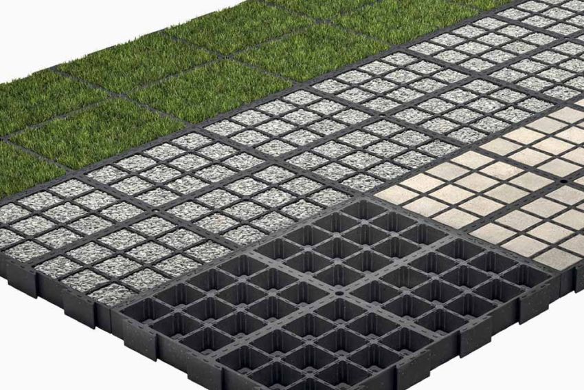 PaveGrid, de nieuwe polyvalente stabilisatieplaat voor klinkers, grind of gras!